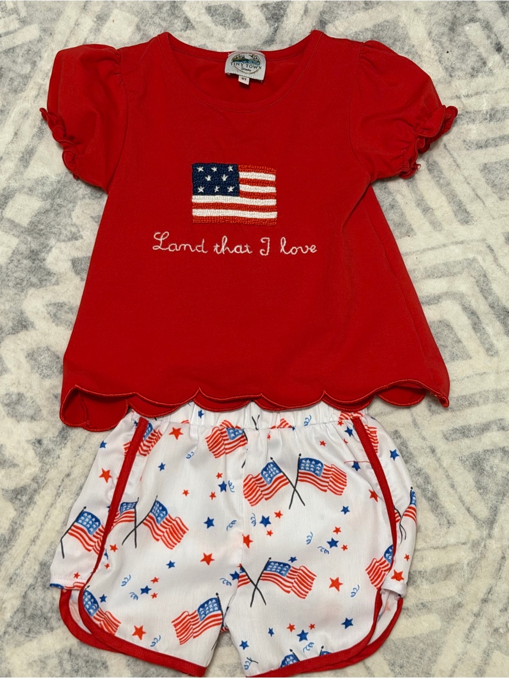 Toddler Girl Patriotic Set